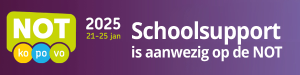 Schoolsupport is aanwezig op de NOT 2025!
