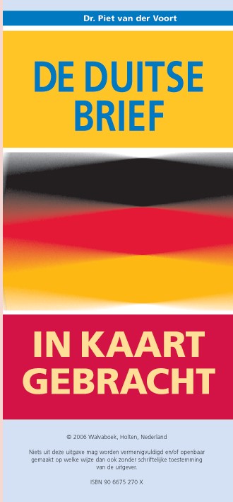 WDSBIK001 De Duitse brief in kaart gebracht, taalkaart