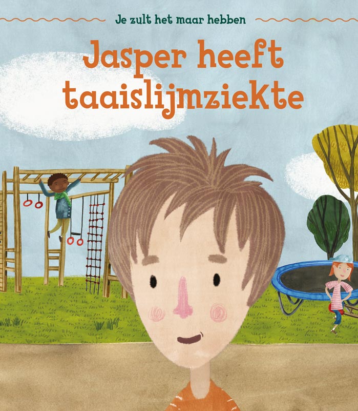 CNBZHE003 Jasper heeft taaislijmziekte