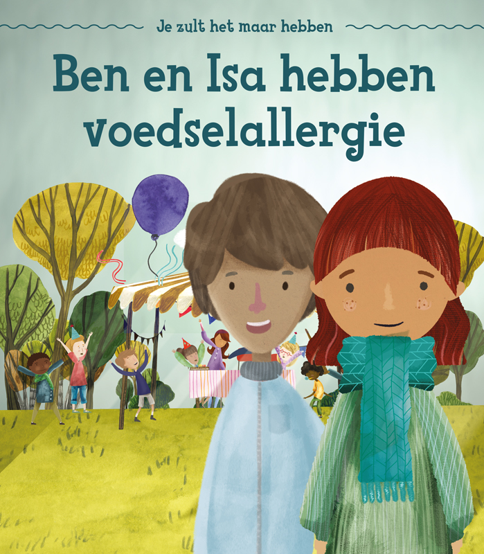 CNBZHE004 Ben en Isa hebben voedselallergie