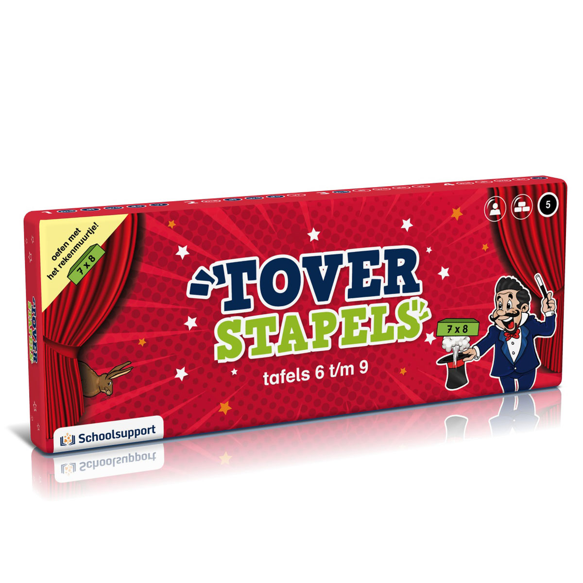 SNRTST078 Toverstapels tafels 6 t/m 9