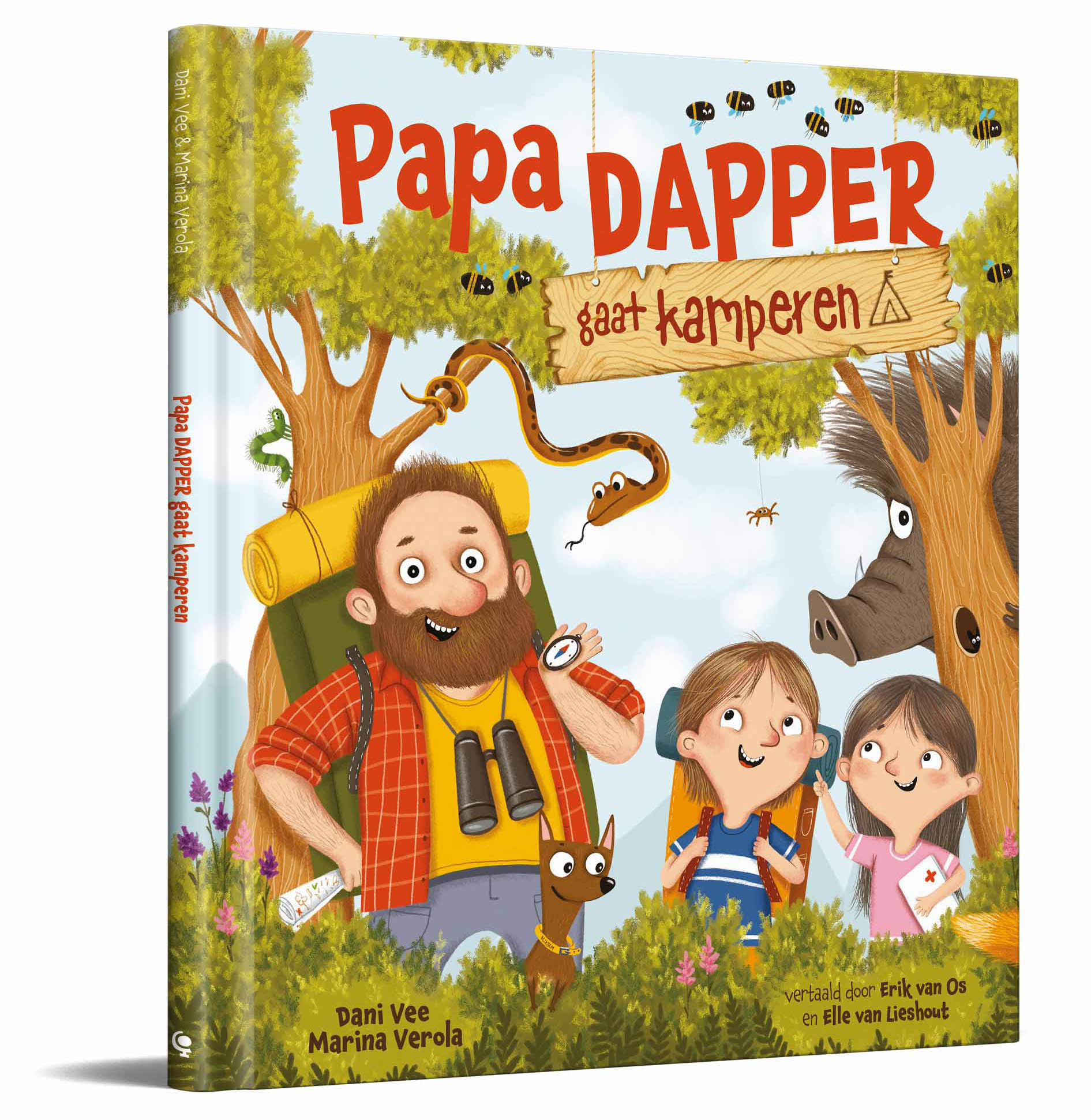 KNBPAP002 Papa Dapper gaat kamperen