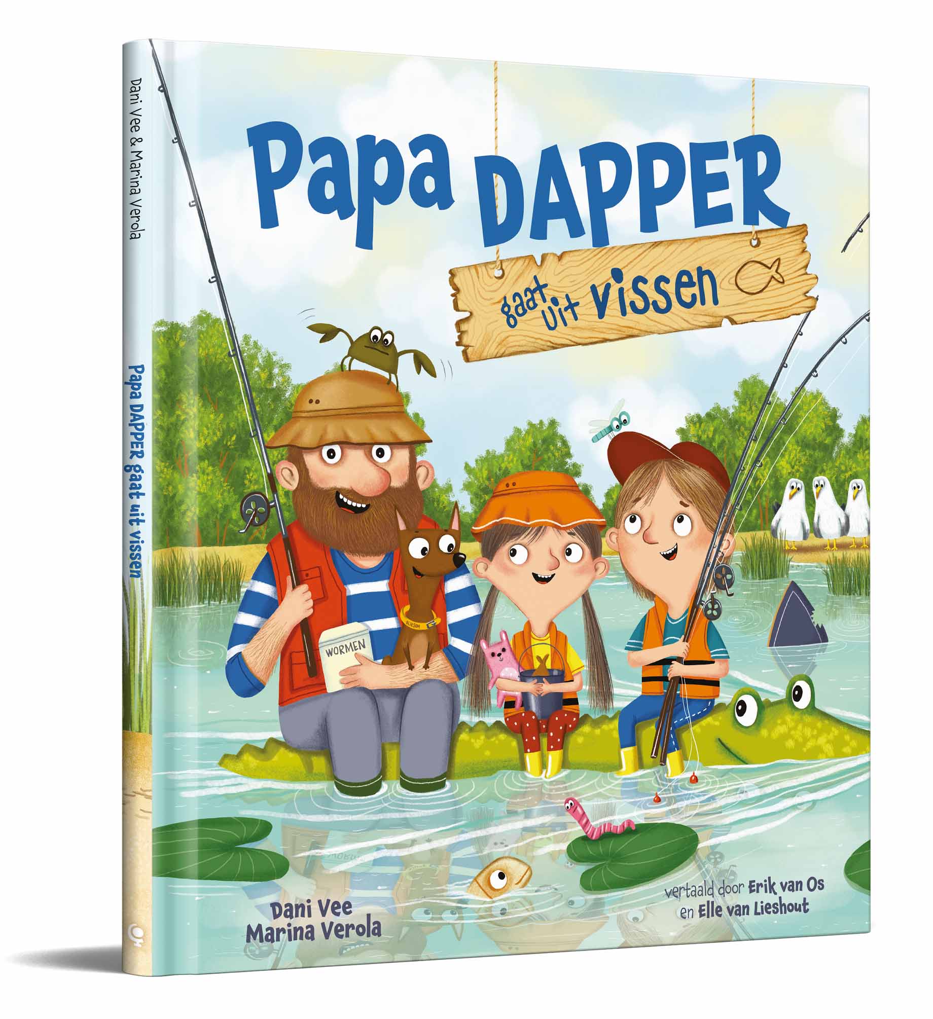 KNBPAP001 Papa Dapper gaat uit vissen